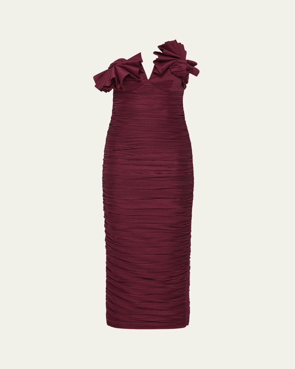 Jensen Strapless Ruched Dress